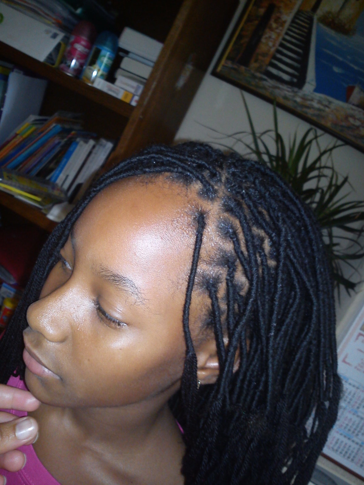 coupe de cheveux court epais