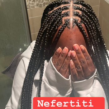Braids and locks by Nefertiti