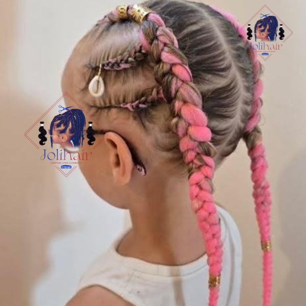 2 tresse africaine avec rajout 