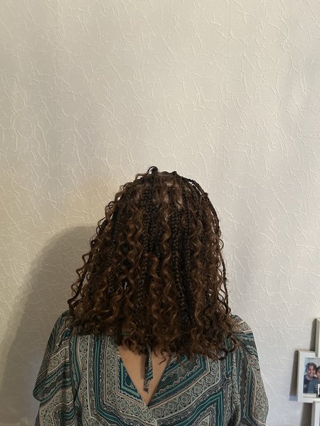 Boho braids court