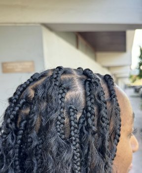Boohoo box braid 