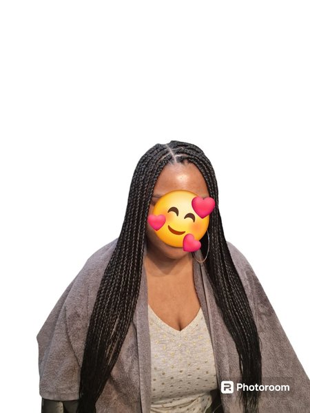 Box braid long