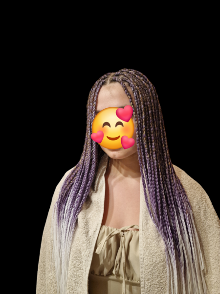 Box braid long