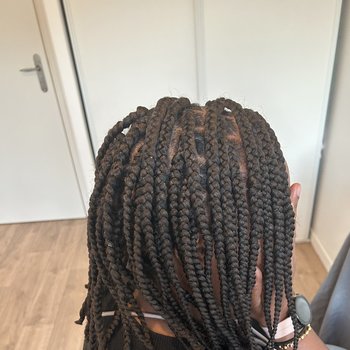 Box braids courtes 
