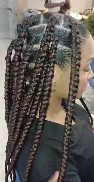 Box braids longue