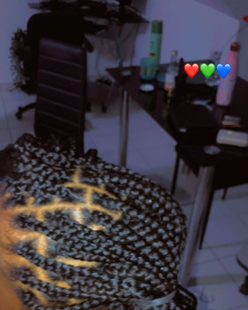 Box braids sur cheveux afro