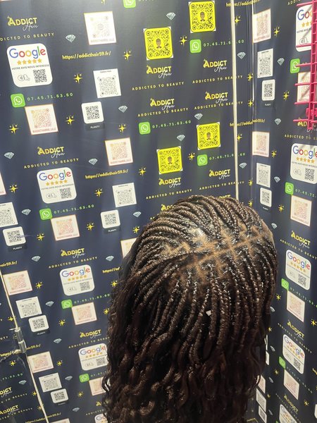 Braid piqué lâcher 