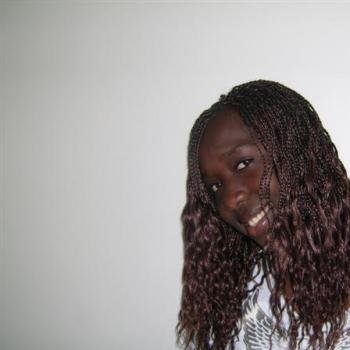 Braids avec les mèches bouclées