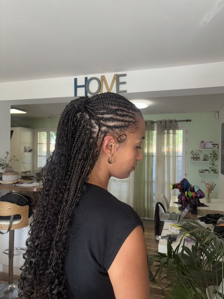 Braids boucles 