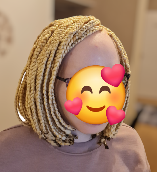 Braids coupe carré