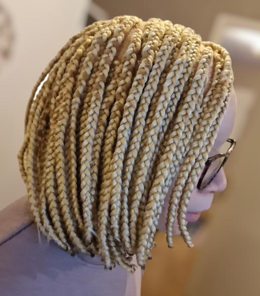 Braids coupe carré
