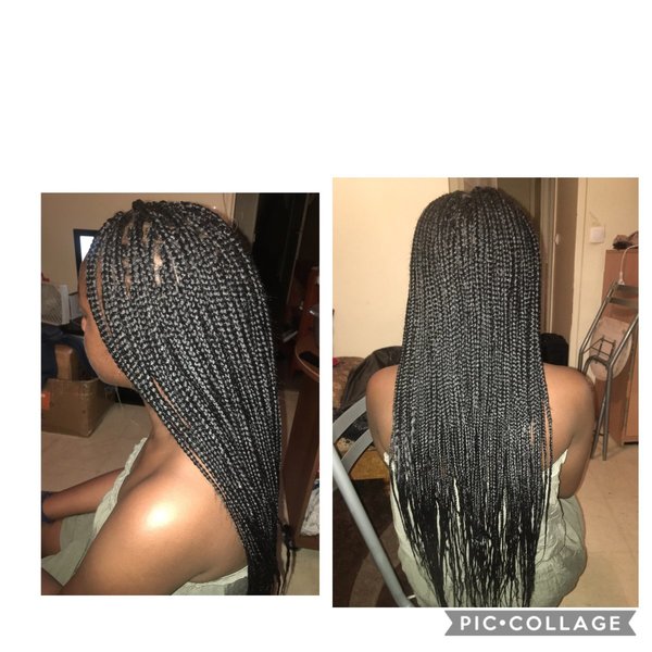 Braids fines et longues