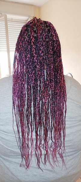 BRAIDS, Tissage, Piqué Lâché 