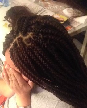 Braids / vanilles / crochet braid / tissage / perruque  ouvert 