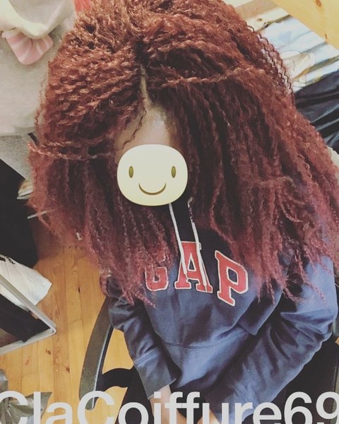 Braids / vanilles / crochet braid / tissage / perruque  ouvert 