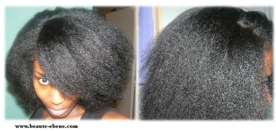 Brushing sur cheveux naturels