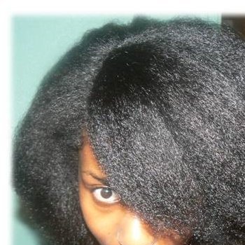 Brushing sur cheveux naturels