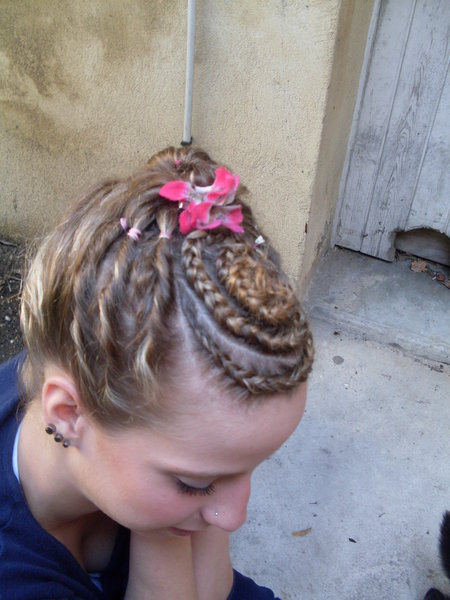Chignon de soirée