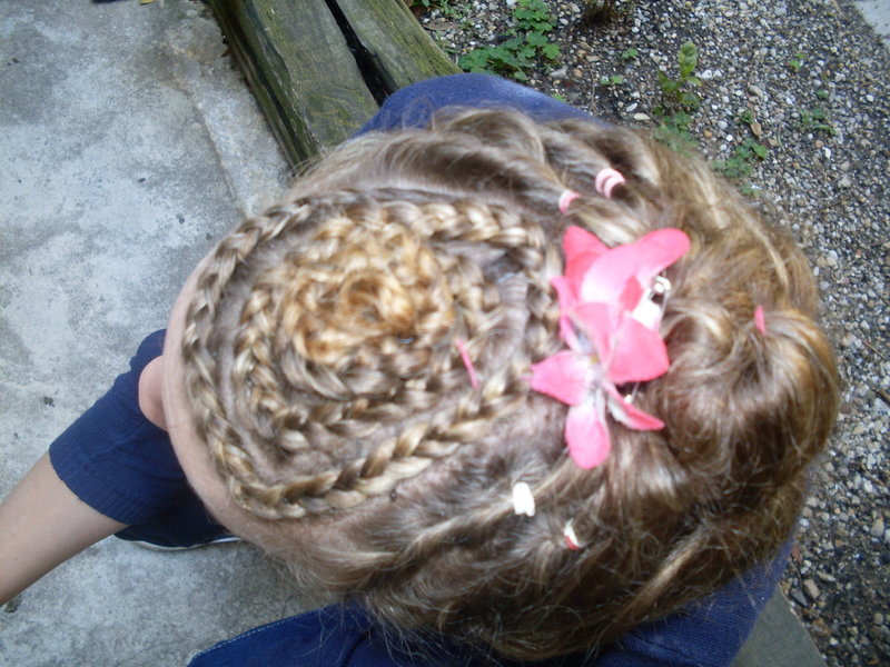Chignon de soirée