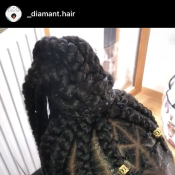Coiffure Africaine - Type chignon