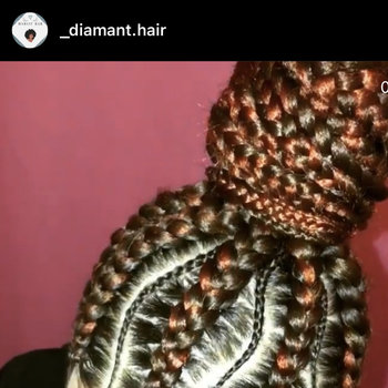 Coiffure Africaine - Type chignon