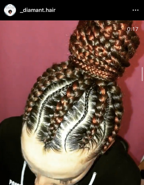 Coiffure Africaine - Type chignon