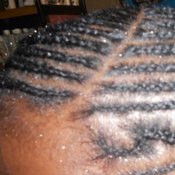 Coiffure africaines nattes tresses enfants