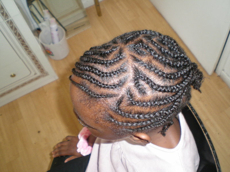 coiffure afro enfant
