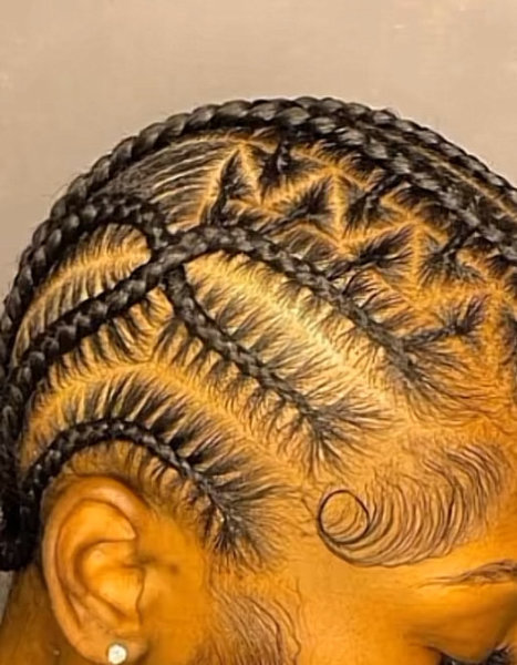 Coiffure cheveux crépus 
