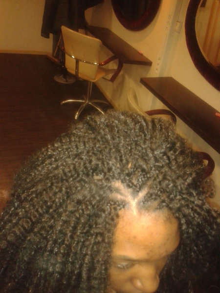 Coiffure Crochet Braids