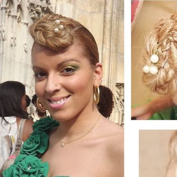 Coiffure de Cérémonie Tressé : Inspiration Alicia Keys