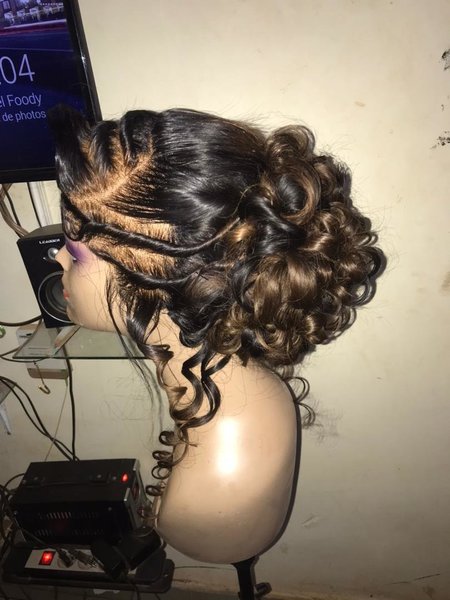 Coiffure de mariée 