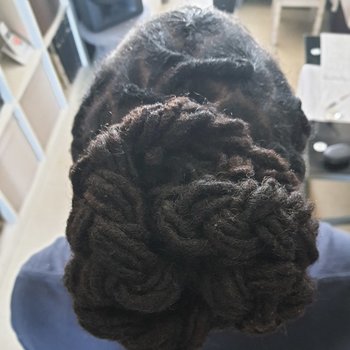 Coiffure sur locks