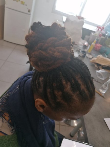 Coiffure sur locks