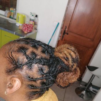 Coiffure sur locks