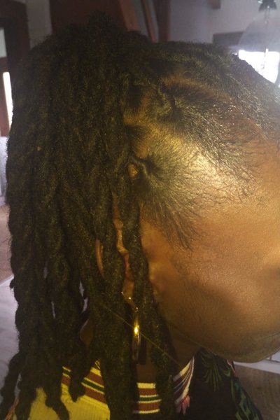 Coiffure sur locks
