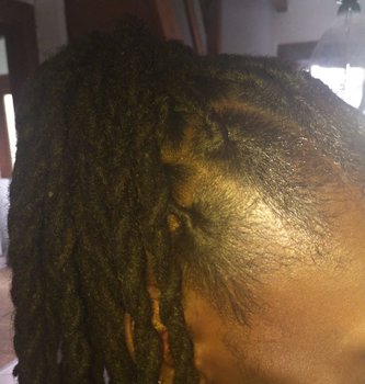 Coiffure sur locks