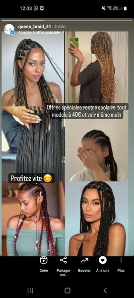 Coiffure vacances 
