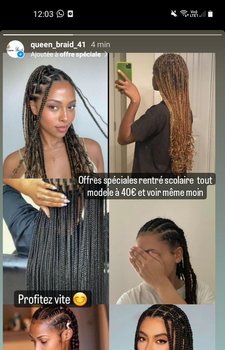 Coiffure vacances 