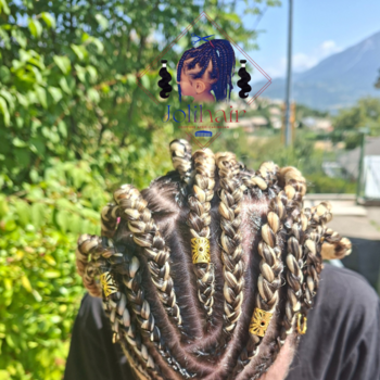 Cornorws box braids 