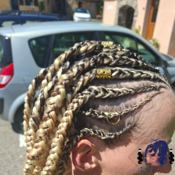 Cornorws box braids 