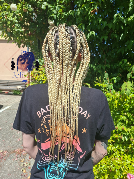 Cornorws box braids 