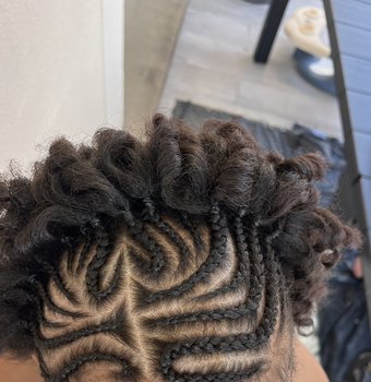 Cornrow femme 