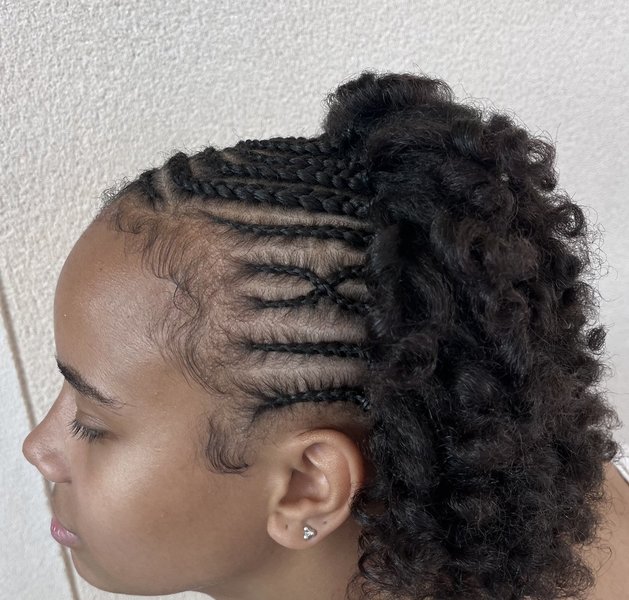 Cornrow femme 