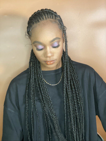 Cornrows braids