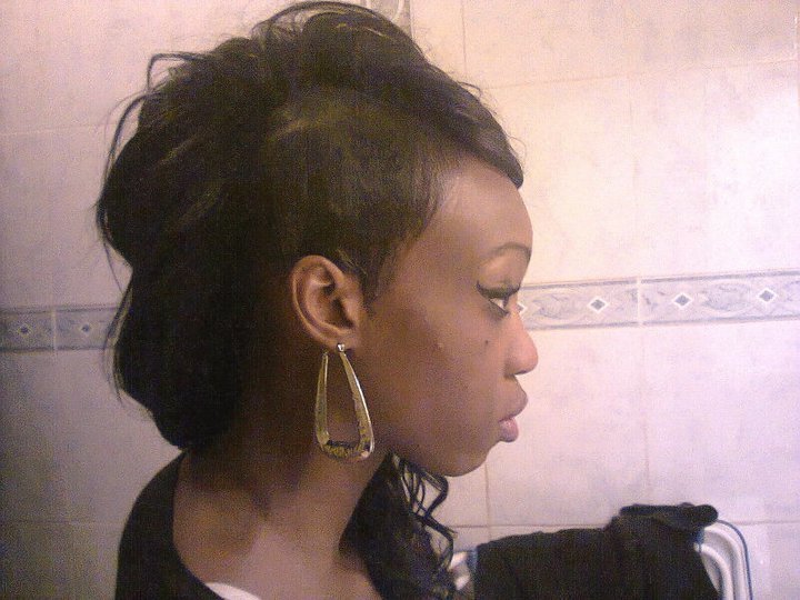coupe+ défrisage+ plaquage et tissage