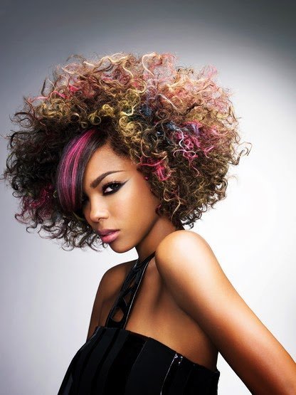 Crazy Corlorful hairstyle !!!