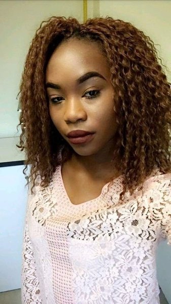 Crochet braid bouclé