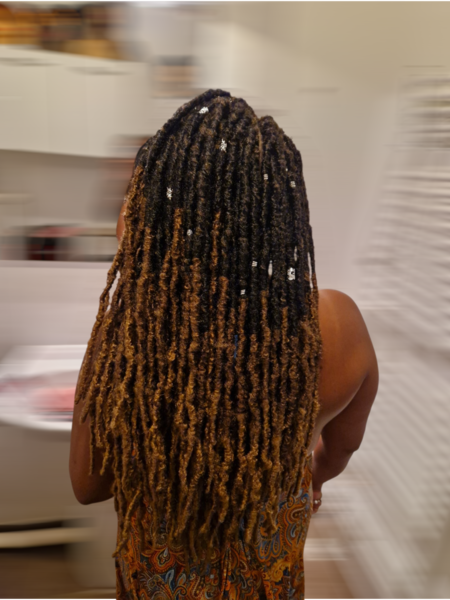 Crochet braid en fausses locks 
