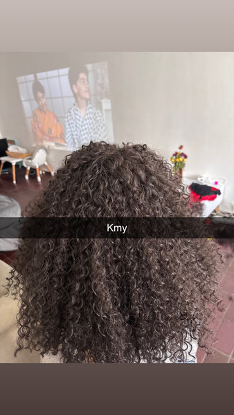 Crochet curly